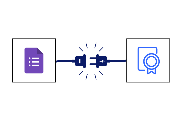 Connect Google Forms with CertifyMe to send badges and certificates